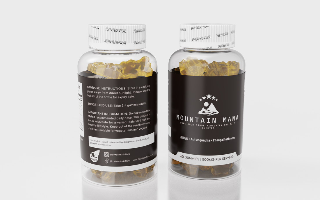 Unveiling the Gold Standard: Mountain Mana Himalayan Gold Shilajit Fusion Gummies vs. Resin