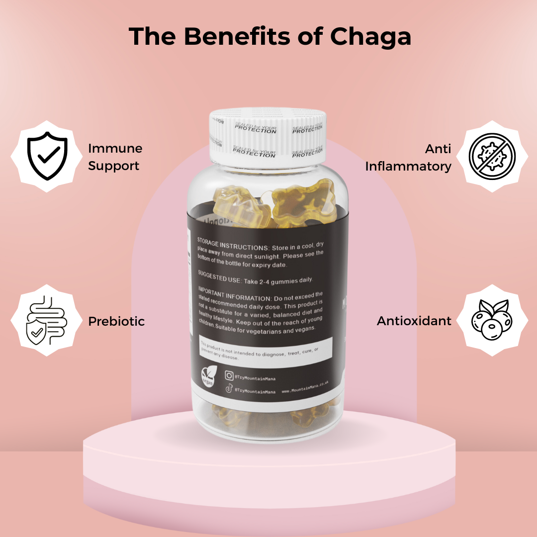 Himalayan Shilajit Gummies with Chaga Mushroom & Ashwagandha
